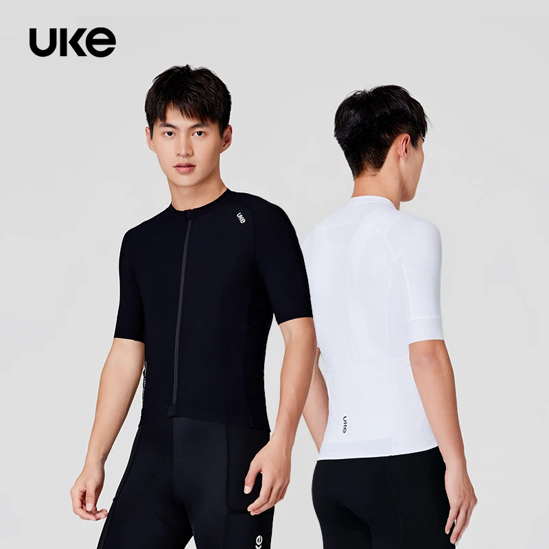 UKE高端男子短袖骑行服春夏时尚个性竞技骑行上衣公路自行车 超越
