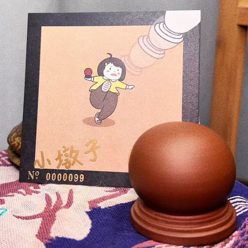 陆佳一设计的小墩子小石墩(盖置/茶宠)(非纯手工非佳一亲工)