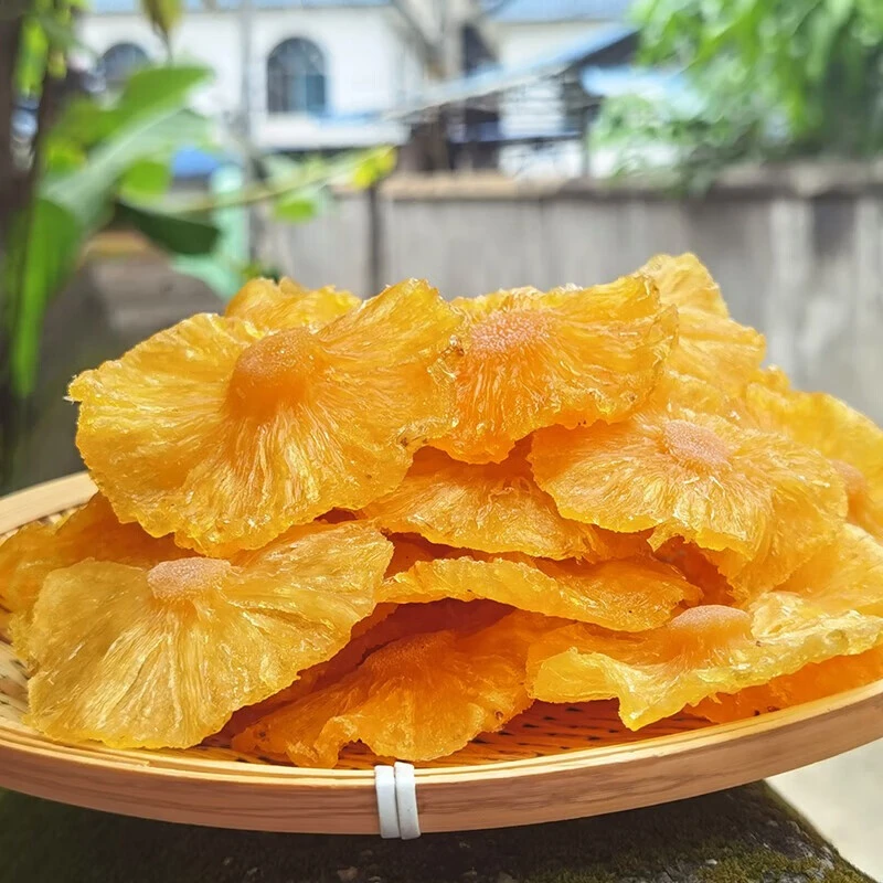 【不加糖 无添加剂】西双版纳菠萝干手工凤梨干云南特产孕妇零食