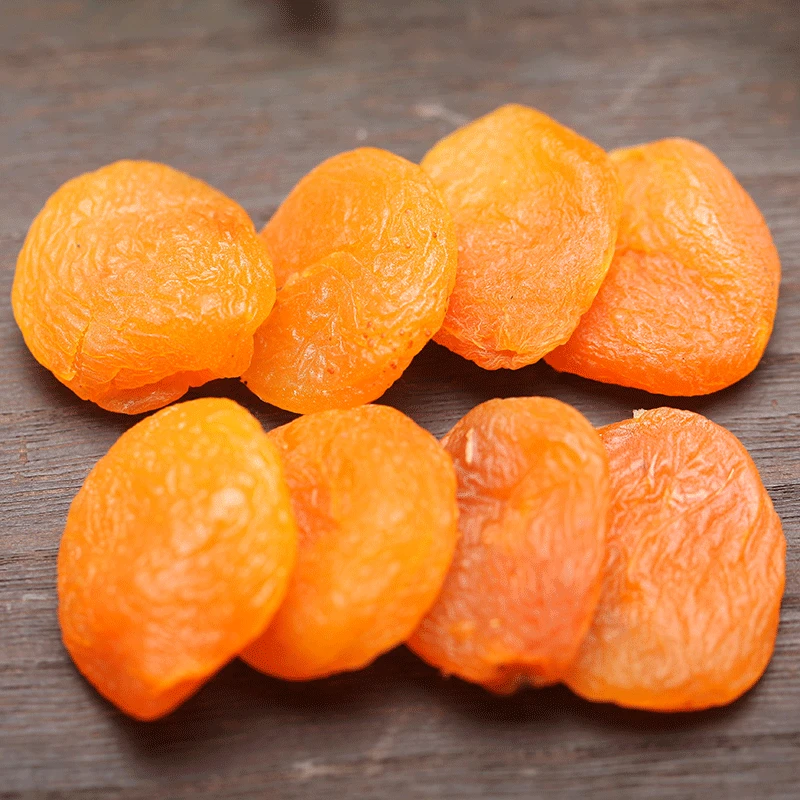 正宗新疆无核金杏干果脯杏肉酸杏子干无添加糖自然风干500g/袋