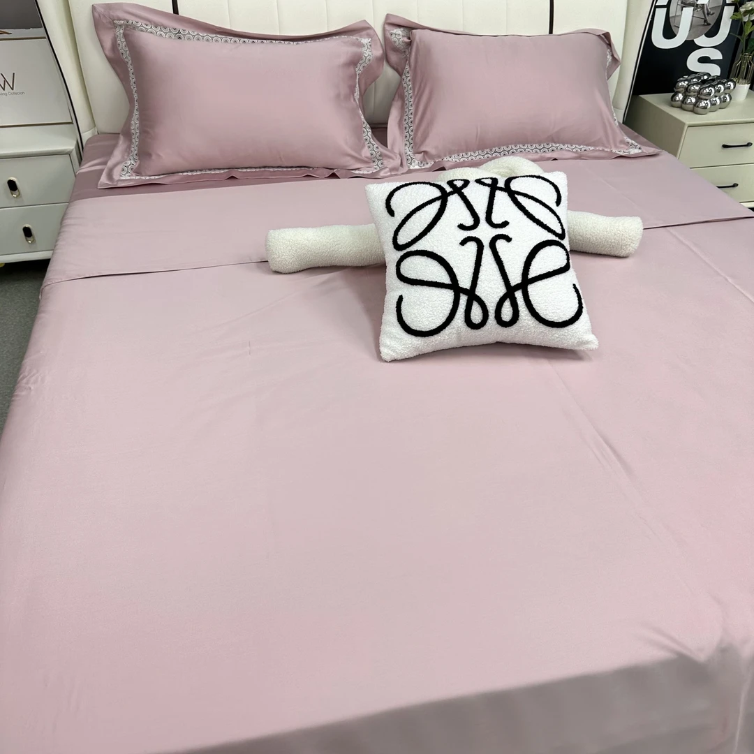 【东帝兴/100支双股】100支双股超细旦兰精天丝镂空被套/三件套