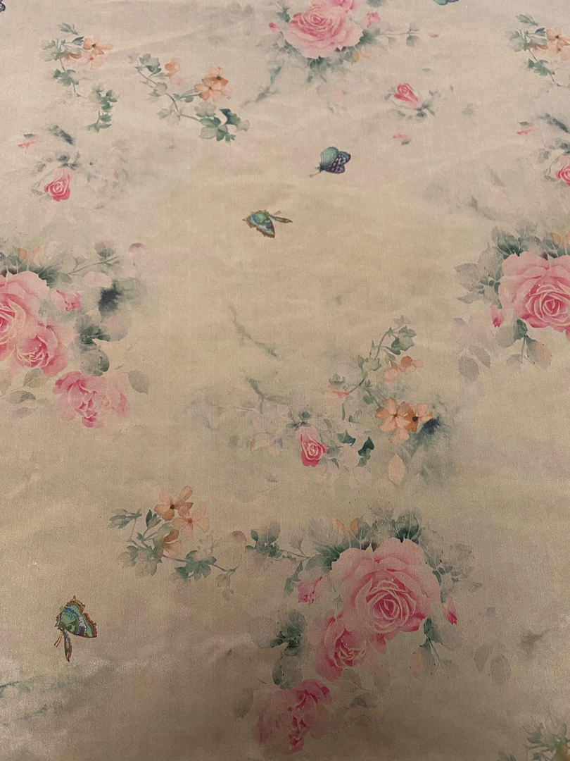 皮子（花圃晓蝶）多规格链接香云纱面料一经裁剪不支持七天无理由