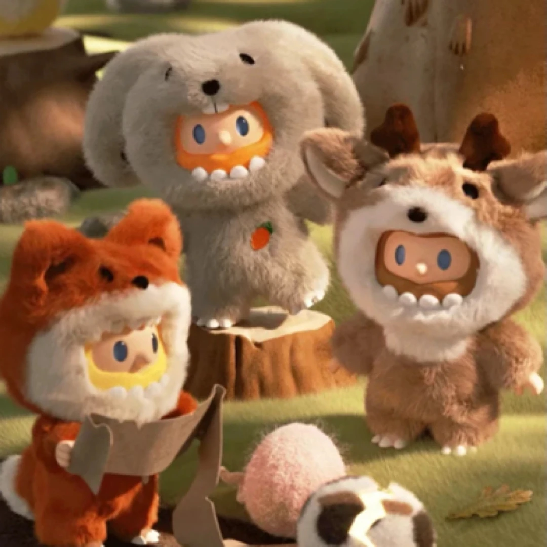 【最新系列】潮流手办盲盒BOB 怪奇守护者 搪胶毛绒挂件 盲盒