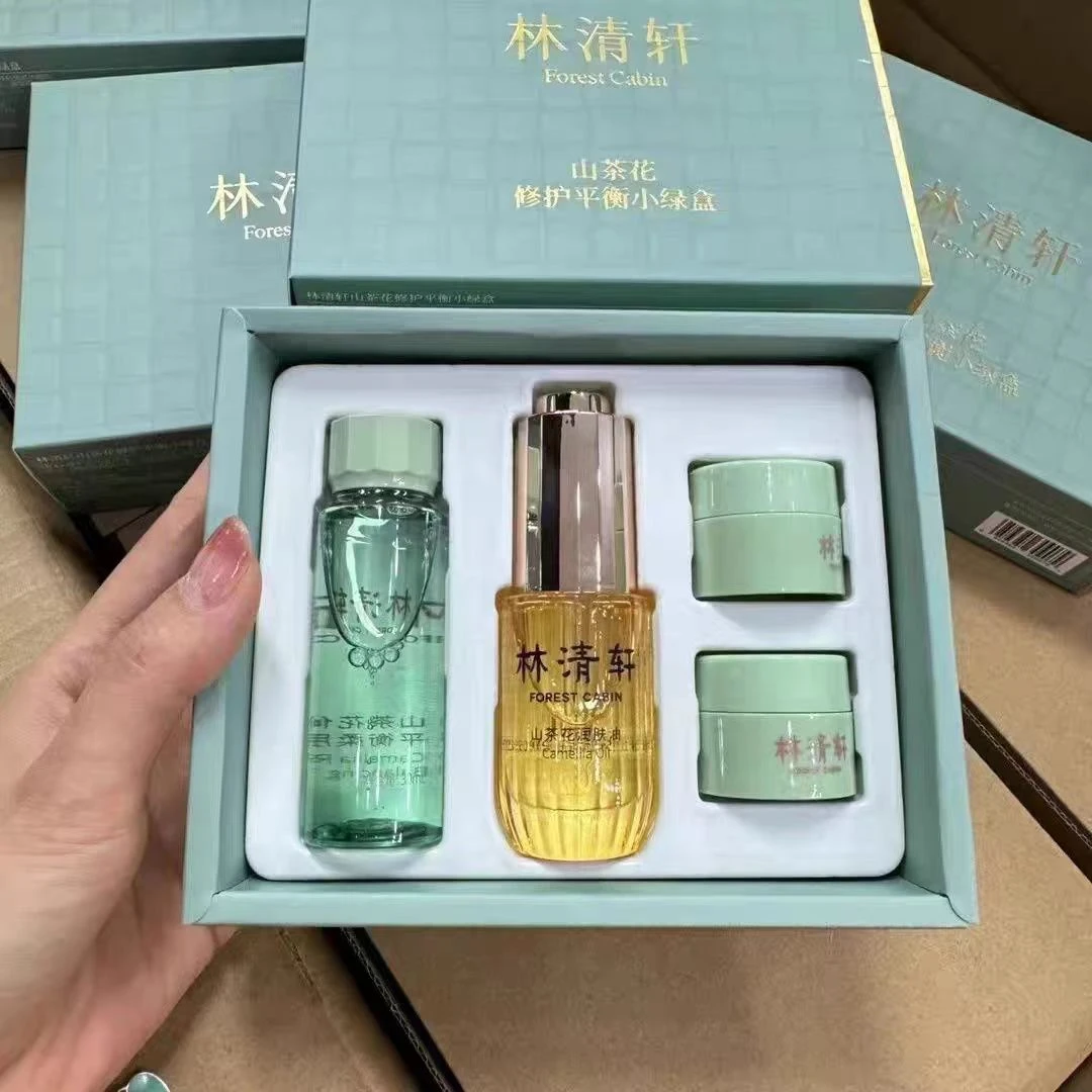 山茶花平衡小绿盒四件套