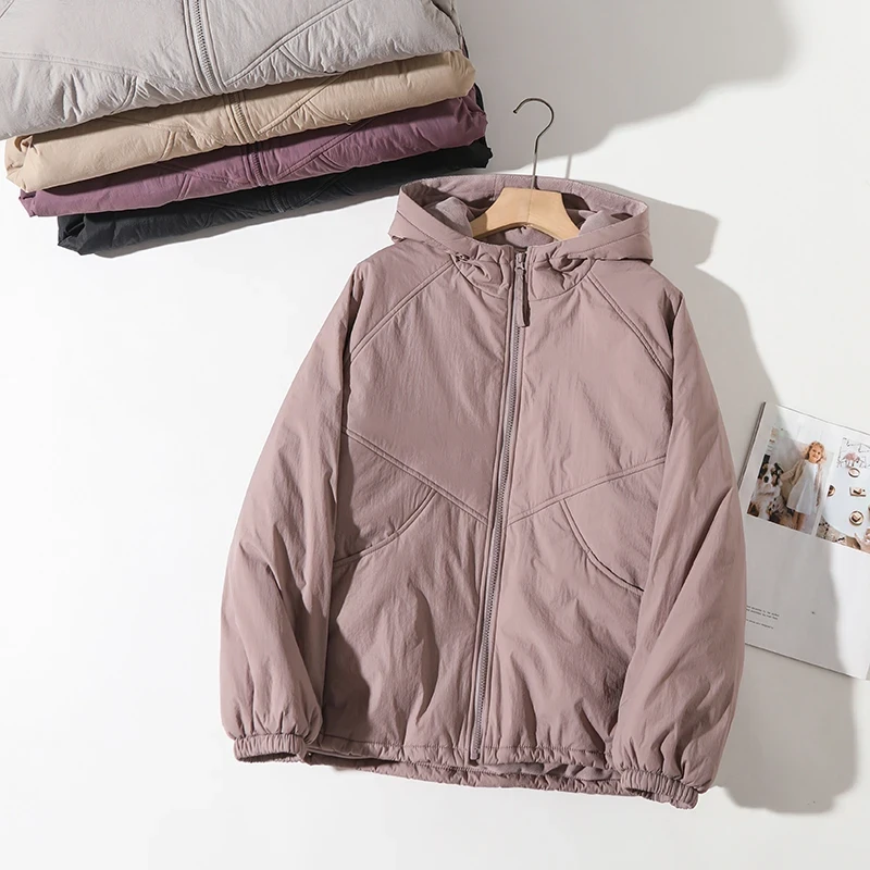 【小火炉】防风加绒加厚派克棉服显瘦保暖连帽冲锋衣外套