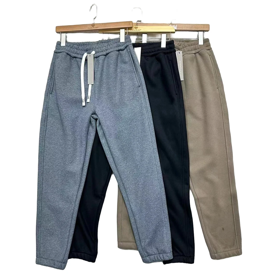 情侣款舒适加绒舒适百搭卫裤65221