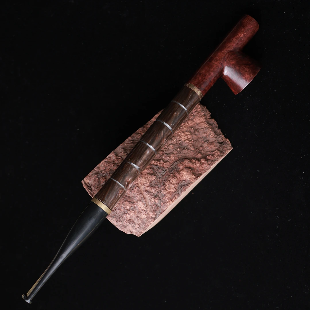 石楠木手工烟斗 竹节斗 新手推荐3毫米孔道 高颜值烟斗