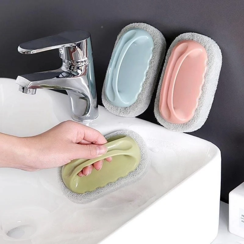 厨房浴室百洁瓷砖清洁刷玻璃洗手池去污厨房锅灶台墙面立净清洁刷