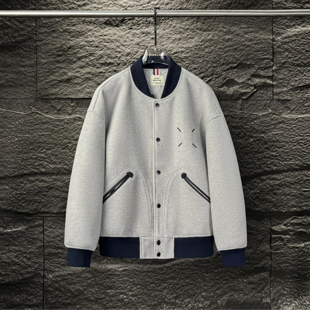 小娴-20333-时尚休闲宽松潮流秋冬棒球服外套