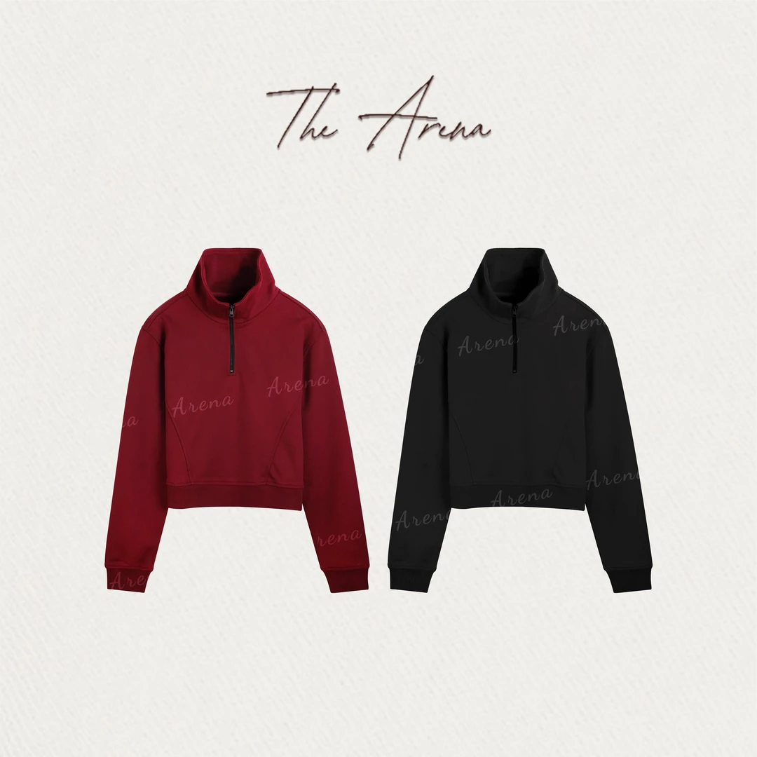 TheArena刺绣立领索罗娜女士卫衣MM686