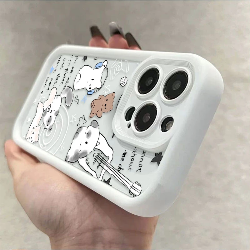 全包吉他猫咪适用苹果15手机壳iphone15promax气囊12硅胶14/13