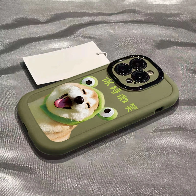 高级感保持微笑适用苹果15promax手机壳iphone14全包13/12/11/x