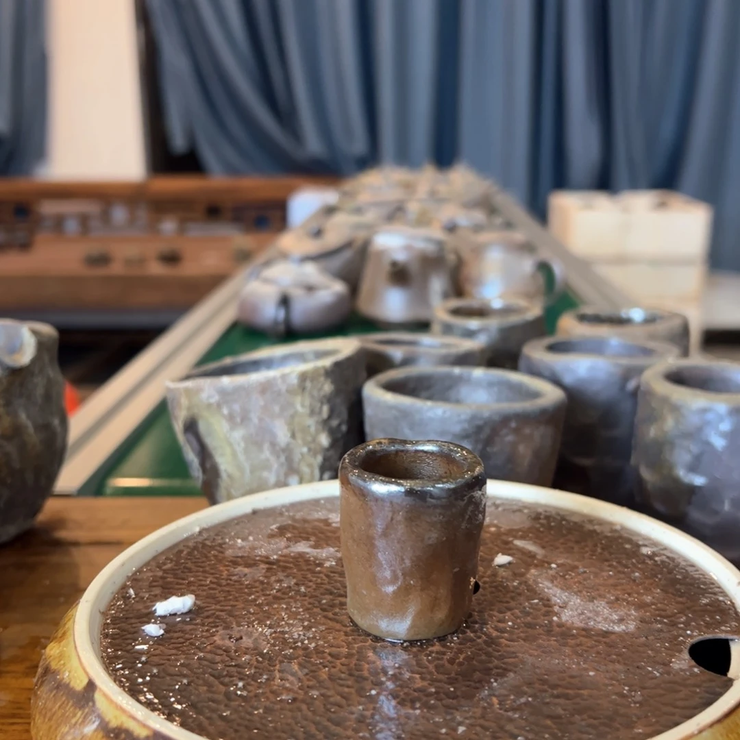 贵台龙窑柴烧茶壶317一**狗