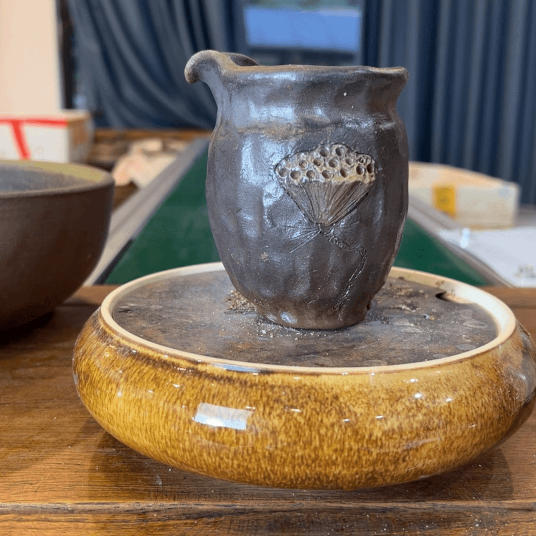 贵台龙窑柴烧茶杯467