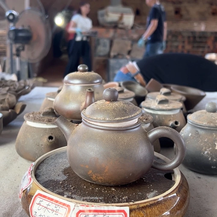 贵台龙窑柴烧茶壶A30