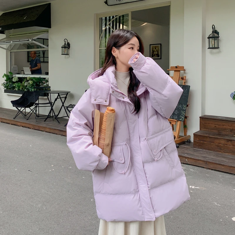 加大码羽绒服女冬新款加肥特大中长款200斤胖mm孕妇韩版女装外套
