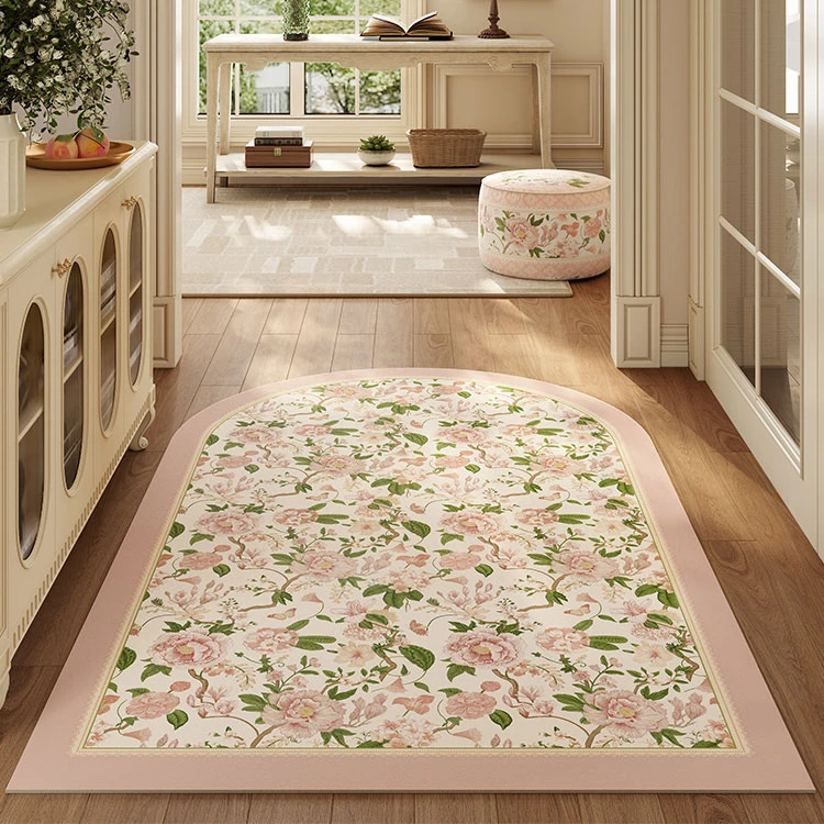 范居仲夏美式免洗小清新入户门口皮革地垫走廊垫防滑脚垫地毯