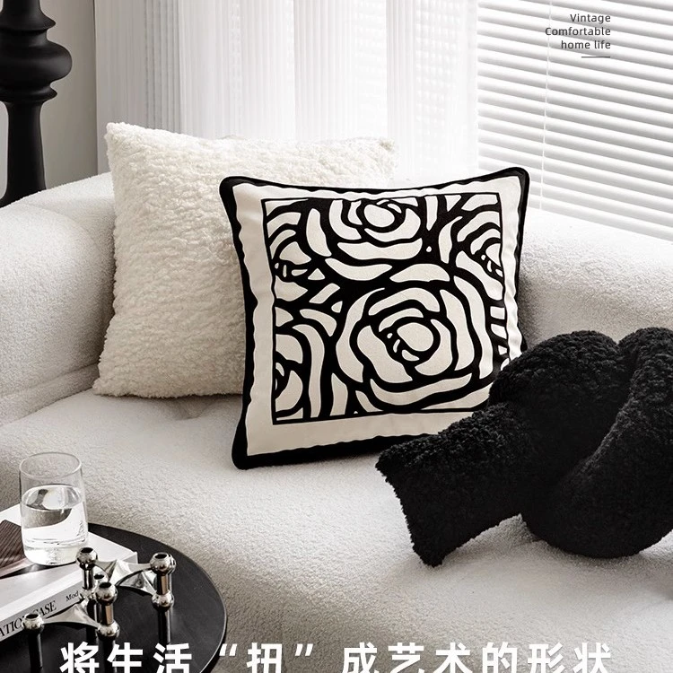 范居态度贝蒂简约沙发靠枕抱枕现代轻奢高级套抱枕沙发客厅靠背垫