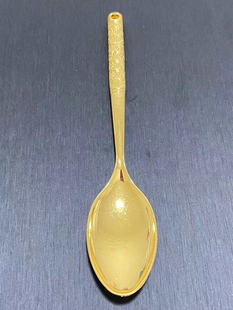 足银银制品 收藏级轻奢气质时尚百搭经典勺子Y91209