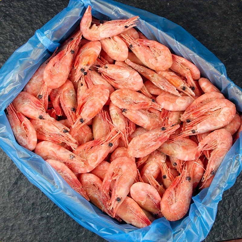 冰冻北极甜虾（90-120+）无籽去冰净含量 1.5kg/盒冰虾