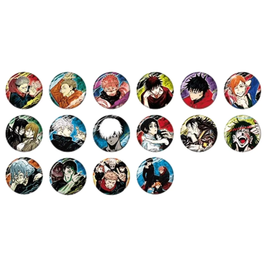 【咒术jumpshop原画吧唧2弹】全16种 咒术回战 潮玩盲盒(拆盒代拆)