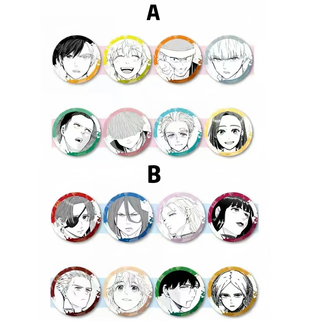 【防风铃公主咖啡原画系列吧唧】A、B池 潮玩盲盒(拆盒代拆)