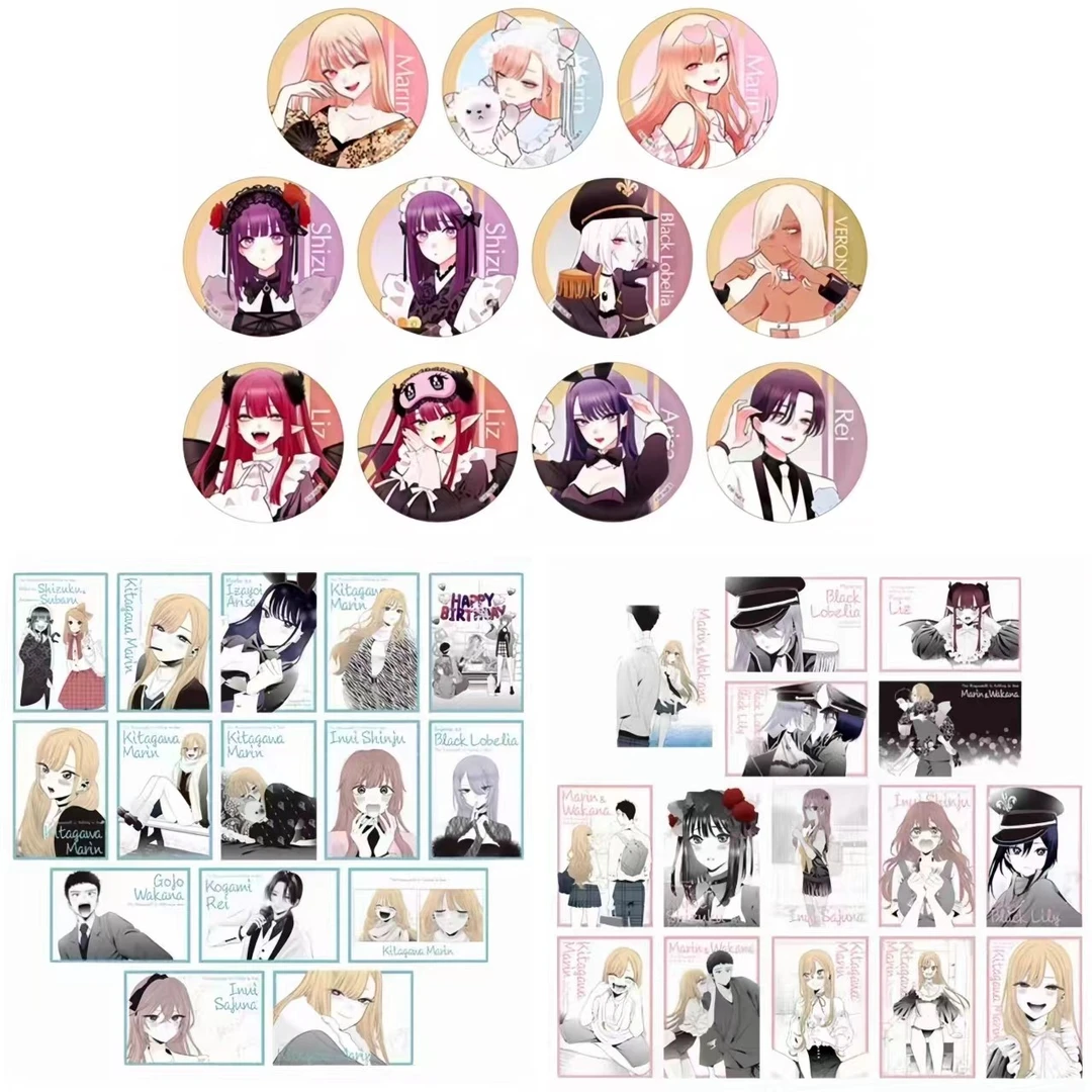 【更衣人偶坠入爱河原画系列】吧唧 明信片 潮玩盲盒(拆盒代拆)