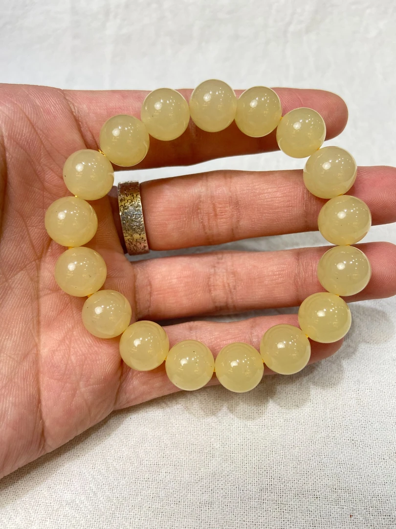 【闪购商品】新疆老料   蜂蜜水手串   未镶嵌C16