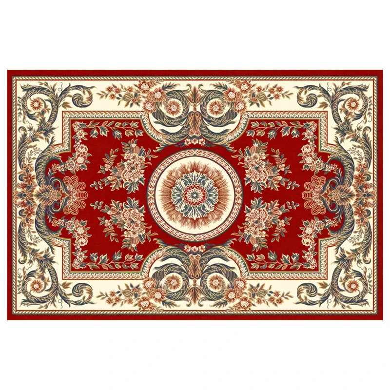 【梦思红】200x300中式客厅地毯沙发茶几垫卧室床边毯满铺大地毯