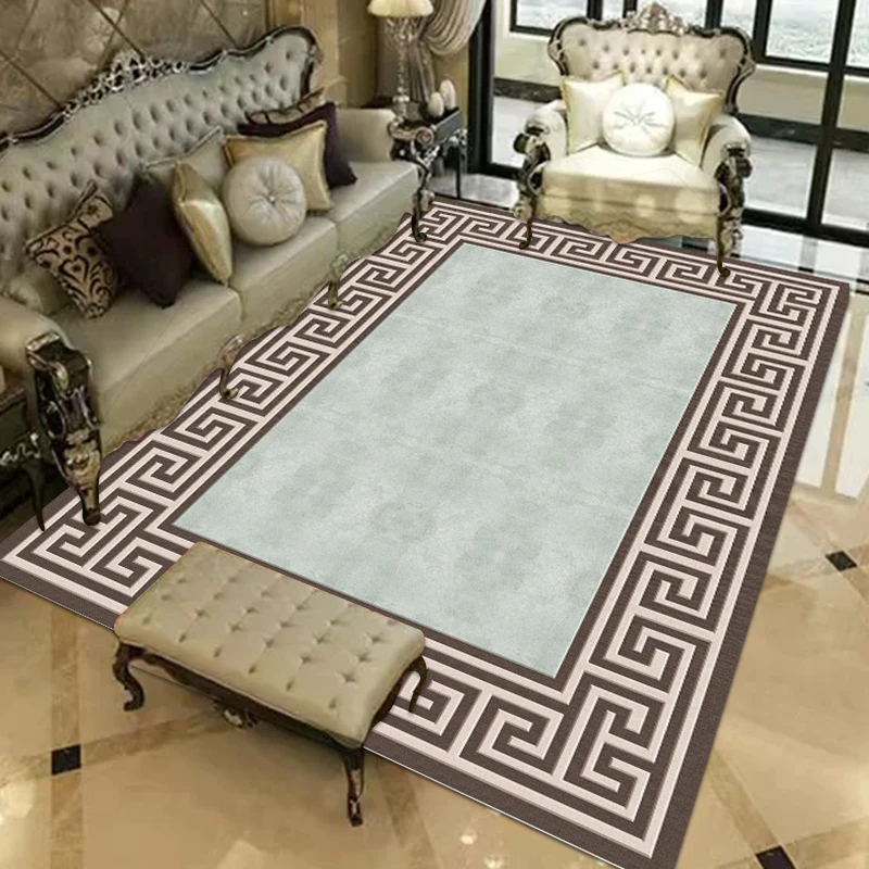 【外贸-832】200x300欧式客厅卧室吸水防滑百搭客厅轻奢茶几垫地毯
