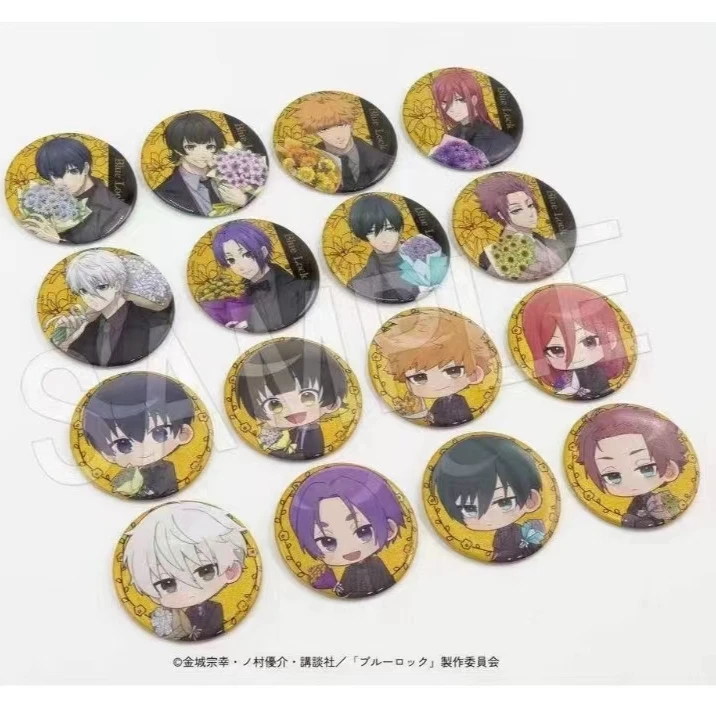 蓝色监狱中外矿业捧花生日花吧唧