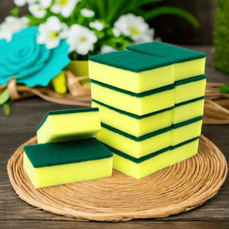 【2元包邮10个】洗碗海绵擦厨房清洁海绵块魔力擦家用洗碗抹布大号