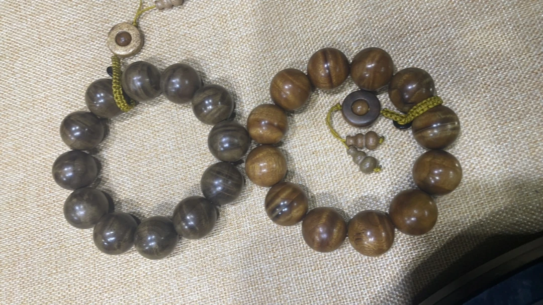 金丝楠小叶桢楠乌木手串