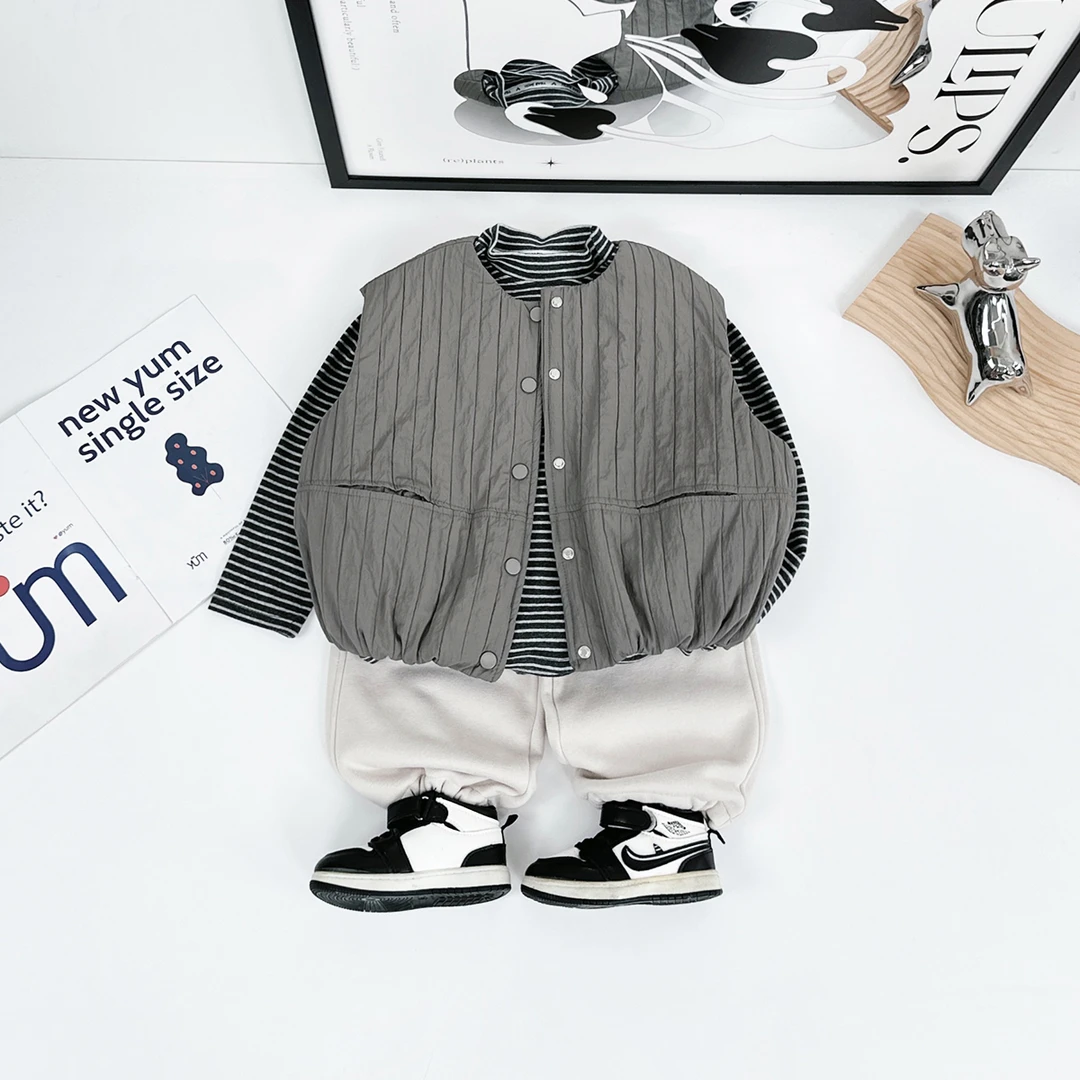 男童套装加厚2024新款秋冬装上衣两件套 D-BAO24006 悠悠童话童装