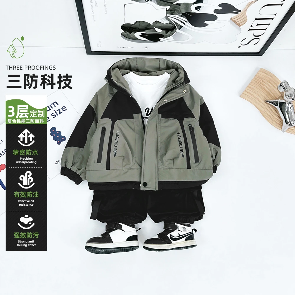 男童加厚外套秋冬款2024新款秋冬装儿童 D-AC24186 悠悠童话童装