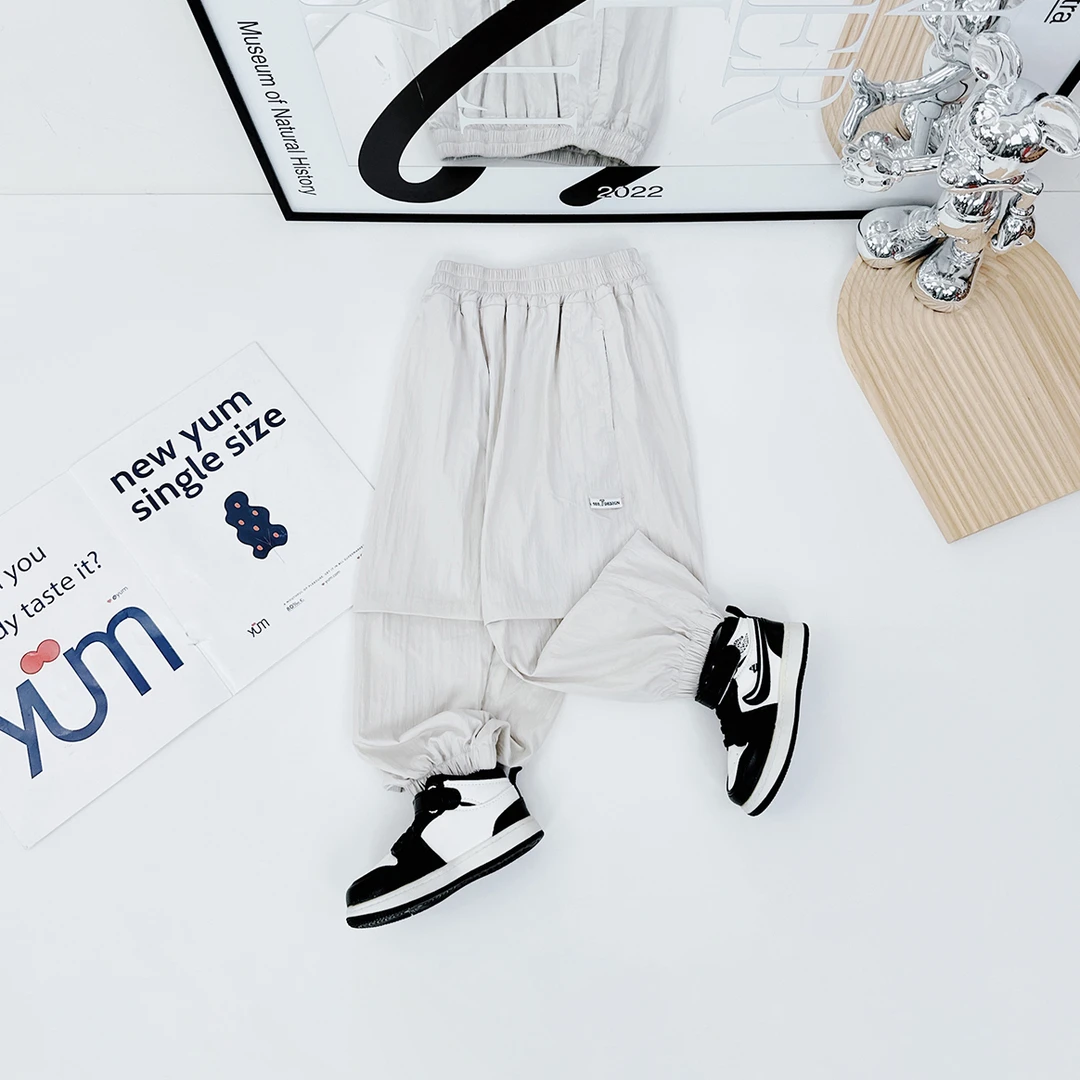 儿童裤子夏季薄款长裤2024夏装新款洋气 D-DM25668 悠悠童话童装