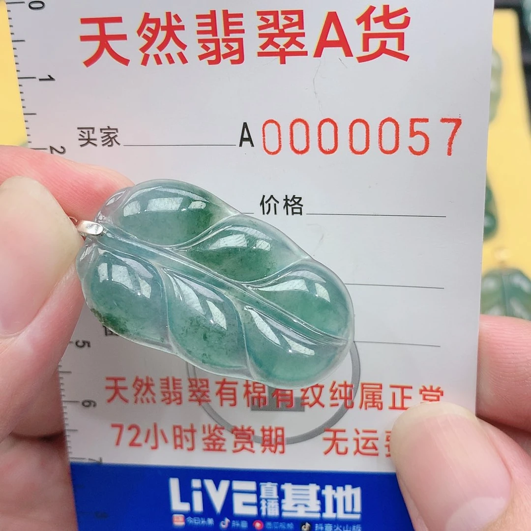 翡翠颈饰未镶嵌吊坠