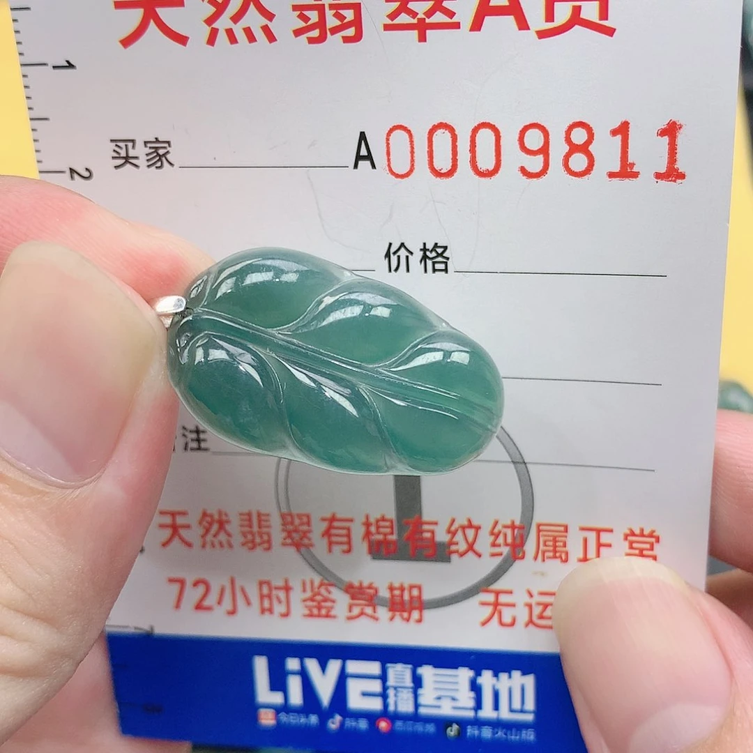 翡翠颈饰未镶嵌吊坠