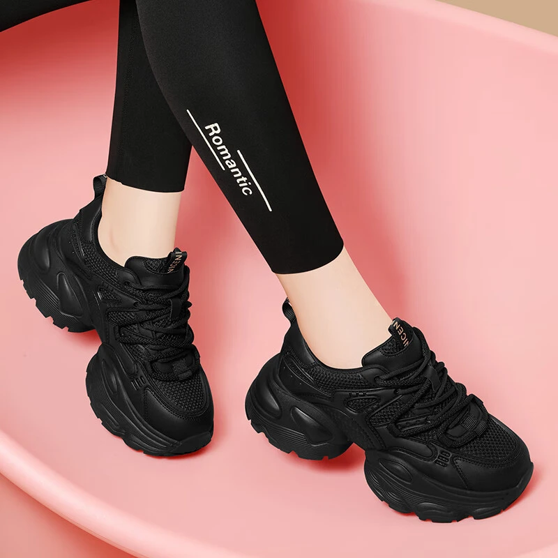 老爹鞋女2024秋冬季新款女鞋子厚底运动休闲鞋时尚百搭软底旅游鞋