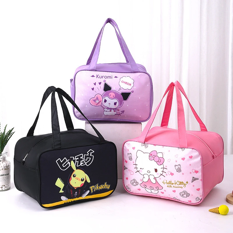 儿童学生饭盒袋饭碗袋加宽铝箔保温袋午餐袋便当包