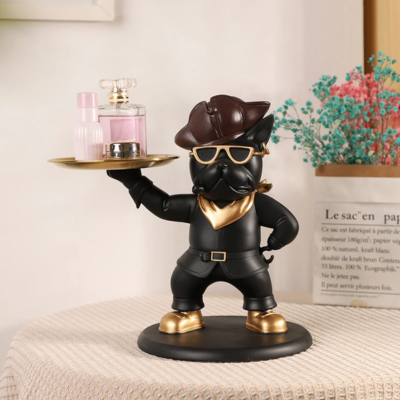 北欧网红轻奢茶几客厅玄关钥匙家居收纳桌面乔迁装饰品托盘礼品