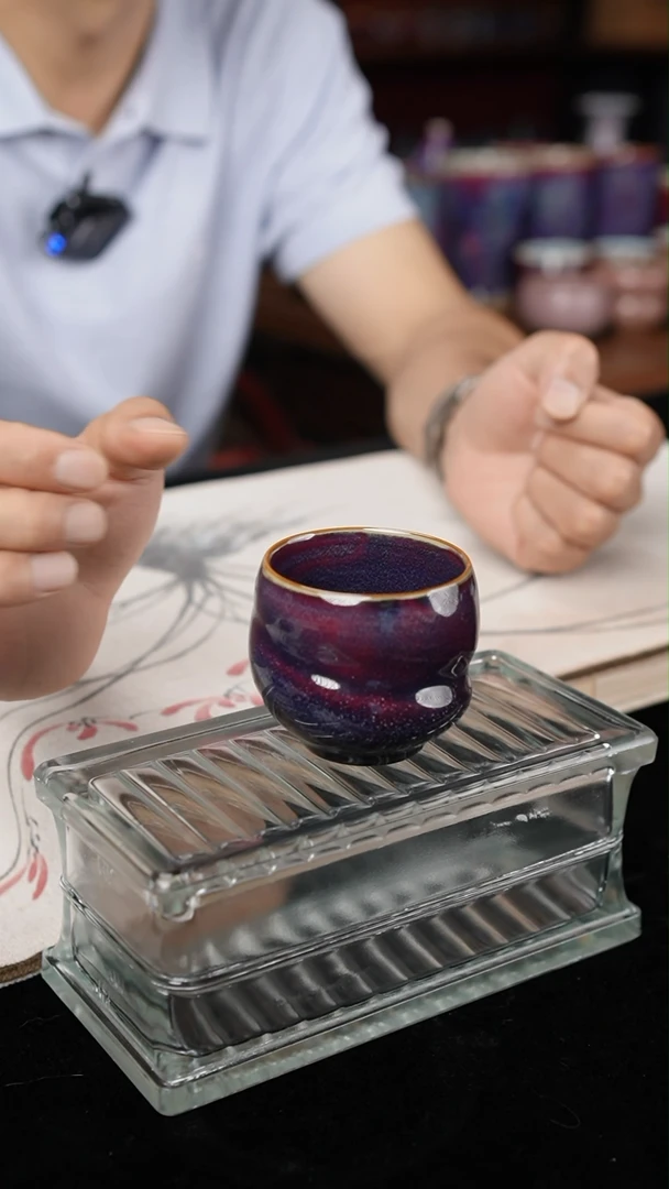 【闪购商品】摆件钧瓷-作品-主人杯-超