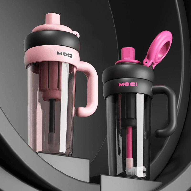 奇古堂巨无霸喝水杯大容量夏女生高颜值冰霸创意夏天水壶便携水杯