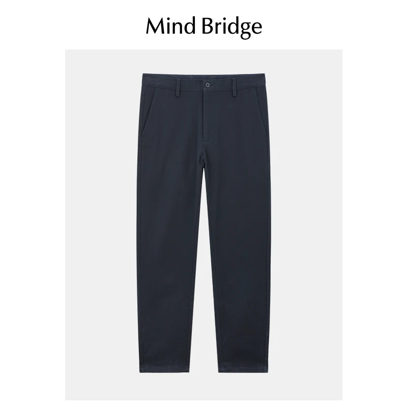 MindBridge【直筒百搭】男士休闲裤新款商务西裤秋季男裤子男款长裤