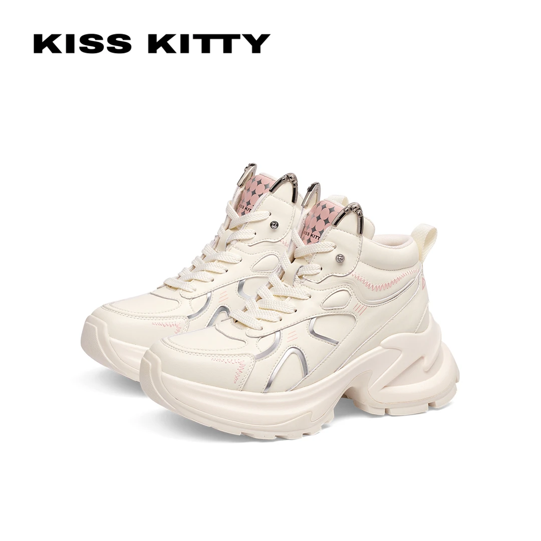 【程钱钱】KISSKITTY厚底增高老爹鞋SA54720-61