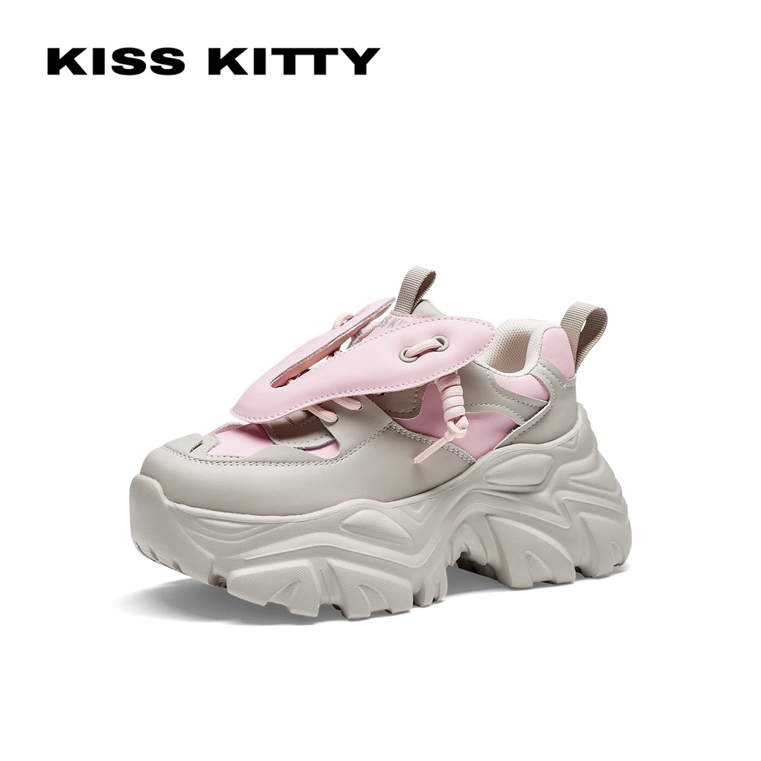 【达人专属】KISSKITTY兔兔老爹鞋运动鞋SA54152-36