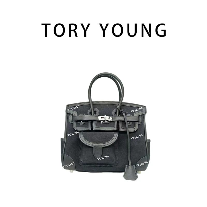 【TY】XKY-6966-黑色 肩包欧美时尚女士小包包洋气包包