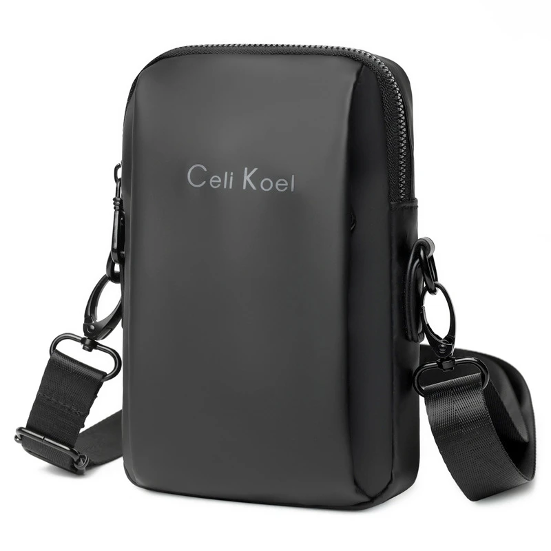 多用男士单肩斜挎包腰包单肩包防水多层户外牛津布时尚背包休闲包