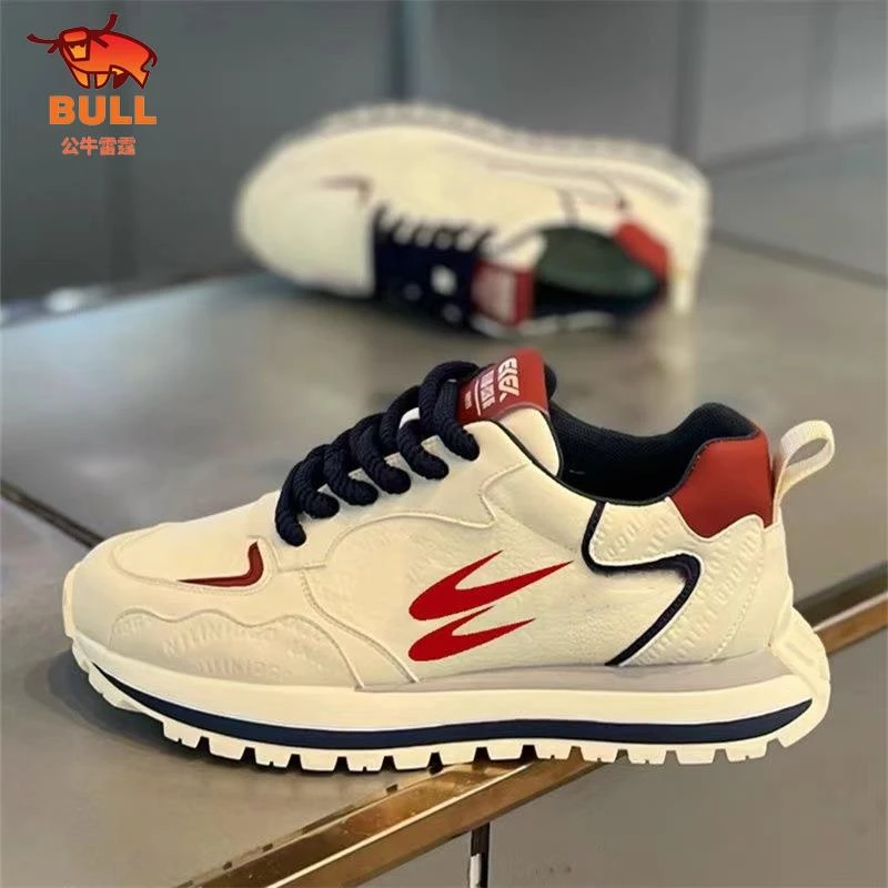 公牛雷霆欧洲站男鞋春季青少年潮流休闲小白运动鞋学生休闲男鞋