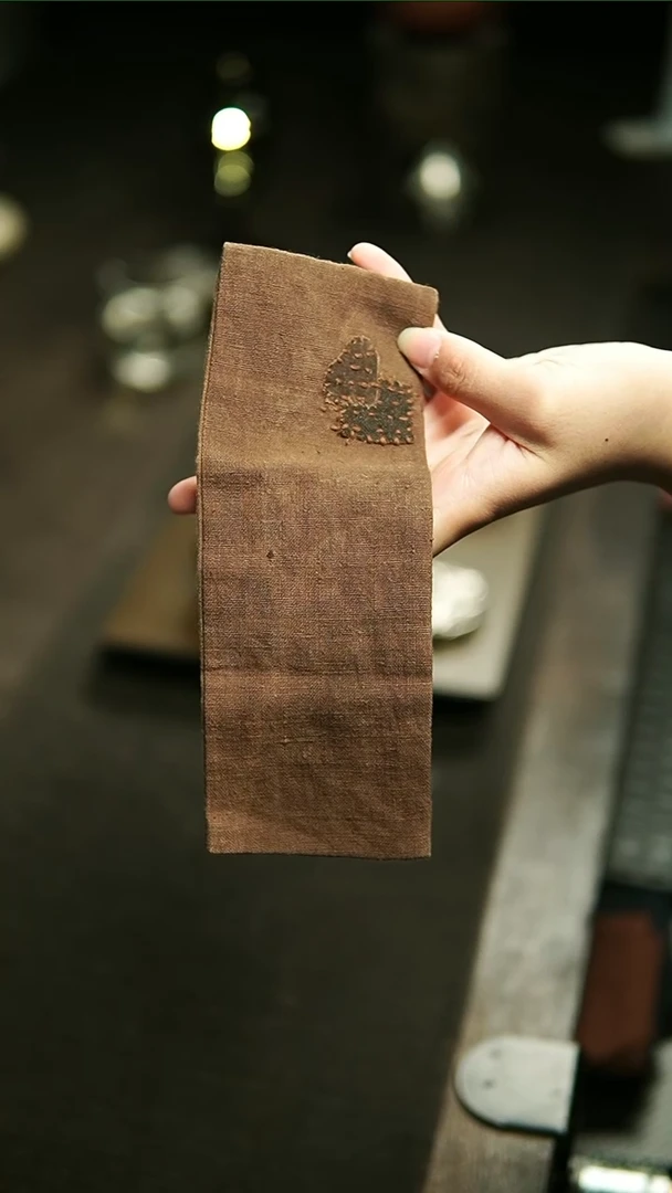 【闪购商品】1柿子染手工织布茶巾